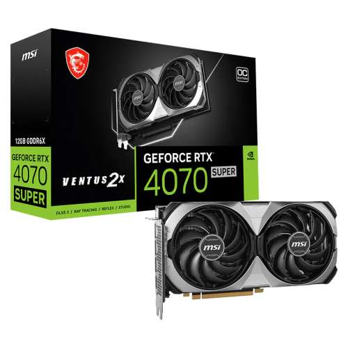 MSI RTX4070 Super OC 12GB Ram . ASUS TUF Gaming 850W ATX 3.0 火牛