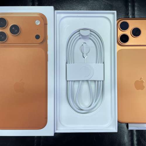 95%New iPhone 17 Pro Max 256GB 橙色 香港行貨 Apple保養到2027年8月2日  自用首選...