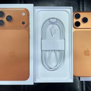 95%New iPhone 17 Pro Max 256GB 橙色 香港行貨 Apple保養到2027年8月2日  自用首選...