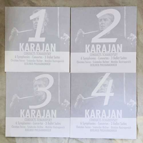 Karajan Conducts Tchaikovsky 卡拉揚指揮 柴可夫斯基 6 交響曲 3 套芭蕾舞曲選曲 ...