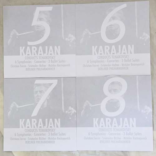 Karajan Conducts Tchaikovsky 卡拉揚指揮 柴可夫斯基 6 交響曲 3 套芭蕾舞曲選曲 ...