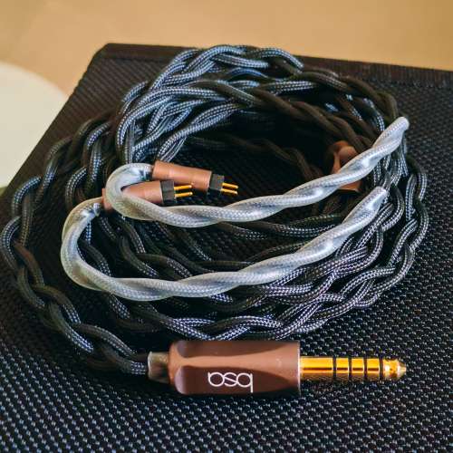 bsa tachi 太刀 4絞單晶銀耳機升級線 + GK-Streak/光迹 HiFi耳機