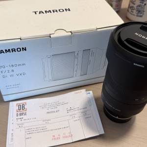 99% New Tamron 70-180mm f/2.8 Di III VXD Lens E-mount