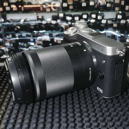 CANON M6 + 18-150 EFM EOS M 功能正常 冇盒 配件齊全