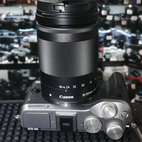 CANON M6 + 18-150 EFM EOS M 功能正常 冇盒 配件齊全