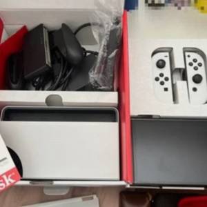 Nintendo switch oled with 🎮