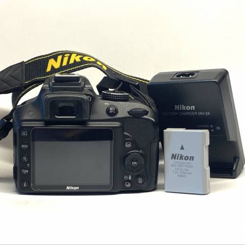 Nikon 經典2400萬像素cmos sensor aps-c 單反機皇 D3300