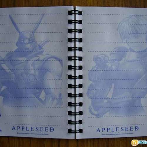 蘋果核戰隊Apple Seed 活頁記事簿