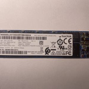 SanDisk X600 256GB m.2 SATA NGFF SSD