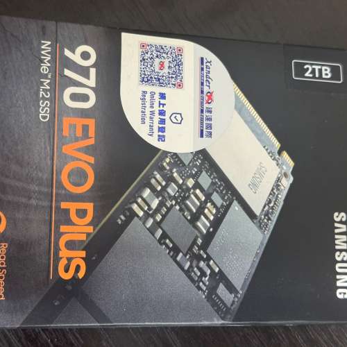 Samsung 三星 970 EVO Plus M.2 NVMe SSD 2TB