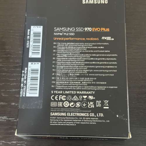 Samsung 三星 970 EVO Plus M.2 NVMe SSD 2TB