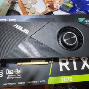 ASUS TURBO RTX 2070 8G (渦輪風扇 +TYPE C)
