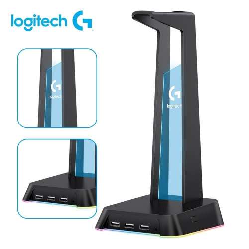 Logitech G USB Hub Headset stand 耳機架