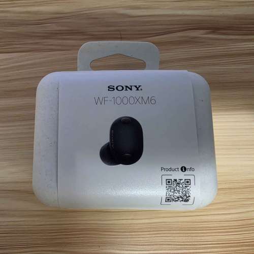 [二手] Sony WF-1000XM6 無線降噪耳機 黑色