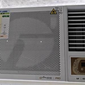 Gree 格力 1.5匹 R32 G-Panel 雙黑鑽 變頻淨冷窗口式冷氣機 GWF12P
