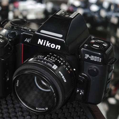 Nikon 尼康 菲林 F-801s F801S + 50/1.8 50MM 功能正常