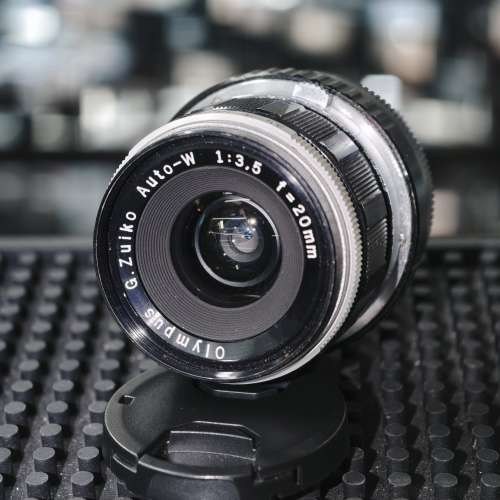 olympus 20/3.5 Pen F penf 20mm for fx fuji Fujifilm 鏡片通透 功能正常