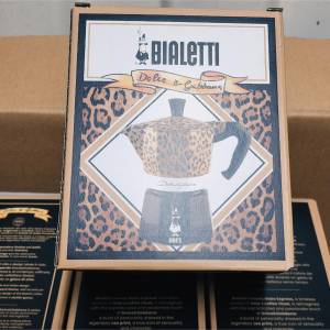 🔥【全新現貨】Bialetti x Dolce & Gabbana 聯名款 摩卡壺（奢華豹紋版） [100% NE...