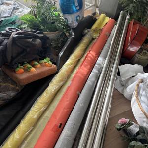 影樓色只紙2米闊八卷及其他背景，適合拍攝小朋友用的道具及背景，全取優先其他太多...