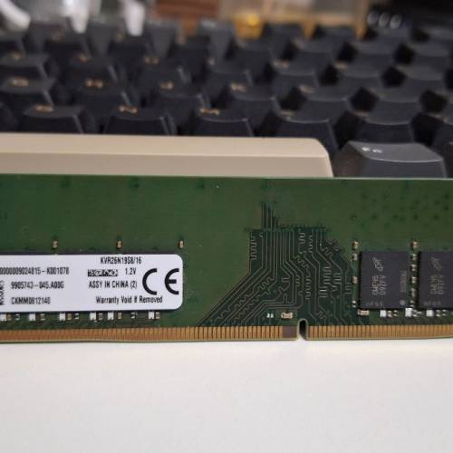 Kingston 1x16GB DDR4 2666MHz RAM