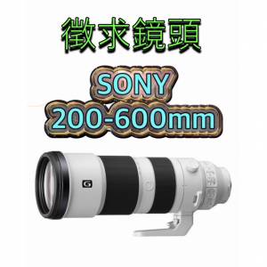 鏡頭 SONY 200-600mm