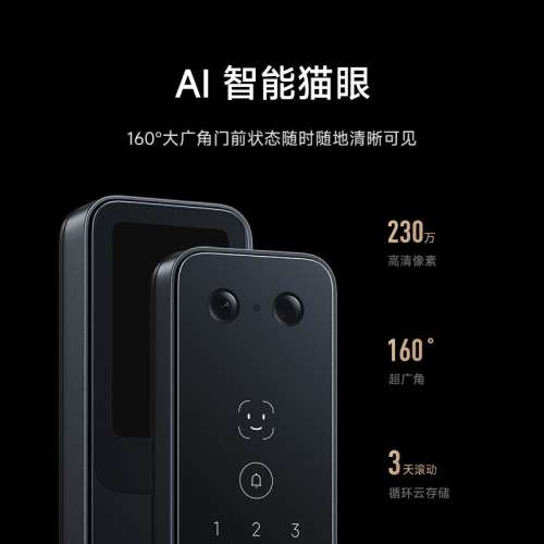 專業電子門鎖安裝師傅📌小米智能門鎖2Pro密碼鎖家用門鎖智能鎖防盜門指紋鎖電子鎖帶...