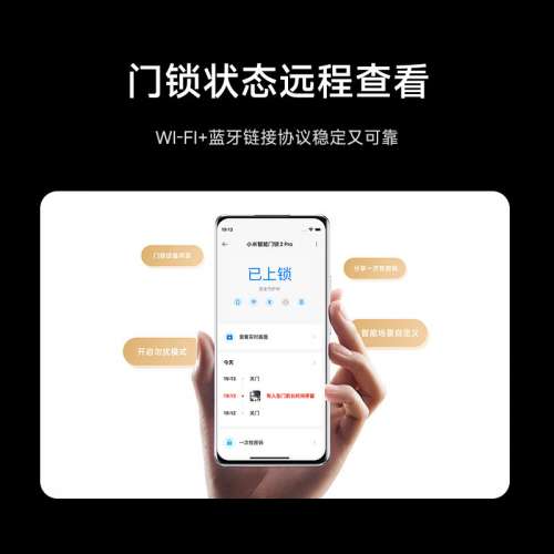 專業電子門鎖安裝師傅📌小米智能門鎖2Pro密碼鎖家用門鎖智能鎖防盜門指紋鎖電子鎖帶...