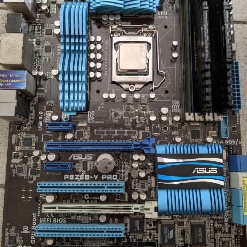 I7 2600k asus p8z68 v pro 16gb ram