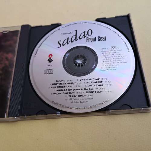 渡边貞夫 SADAO WATANABE. FRONT SEAT 美版