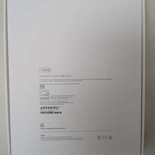 Apple iPad Air m4 128gb wifi