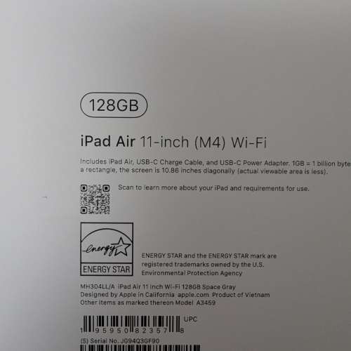 Apple iPad Air m4 128gb wifi
