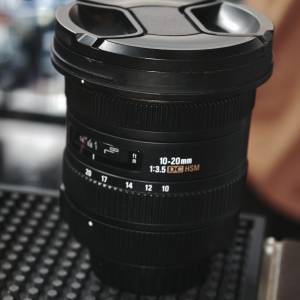 Sigma 10-20/3.5 HSM EX for Nikon F 功能正常 鏡片通透