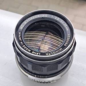 MINOLTA MC ROKKOR-HG 35MM F2.8