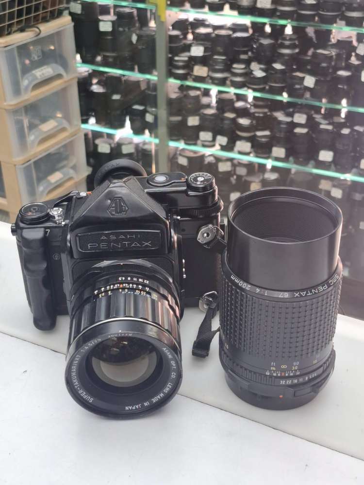 PENTAX 6x7 + SUPER TAKUMAR 75MM F4.5 + SMC PENTAX 200MM F4 全正常