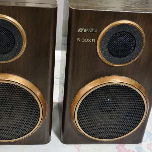日本 Sansui 山水 S-30XR 小音箱一對