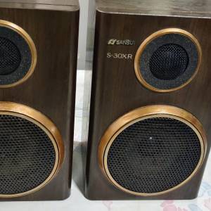 日本 Sansui 山水 S-30XR 小音箱一對