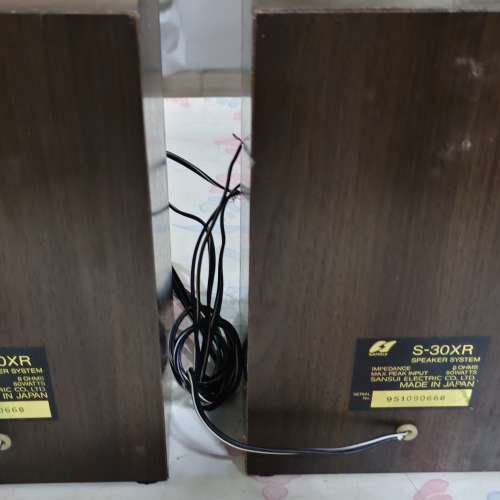 日本 Sansui 山水 S-30XR 小音箱一對