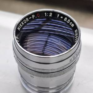NIPPON KOGAKU NIKKOR-P.C 8.5CM F2 RF MOUNT
