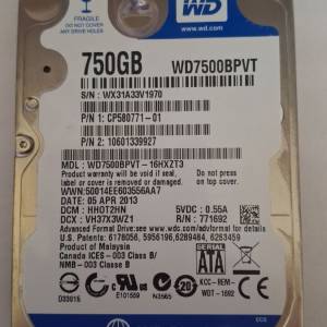 WD 750G