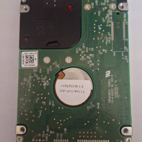 2.5 in, 750G Hard Disk