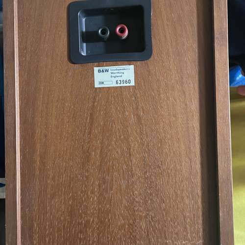 [平放] 英國B&W DM17 經典頂置高音喇叭 (單隻售$1500，送一隻破箱作零件)