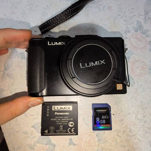Panasonic Lumix DMC-LX7 数码相机，电池，SD Card