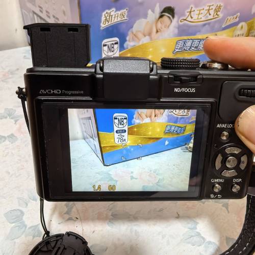 Panasonic Lumix DMC-LX7 数码相机，电池，SD Card