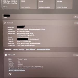 Minisforum HX99G 32GB DDR5+1TB, AMD Radeon RX6650M