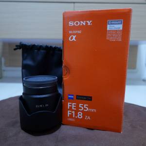 【近乎全新】Sony Sonnar T* FE 55mm F1.8 ZA (SEL55F18Z)