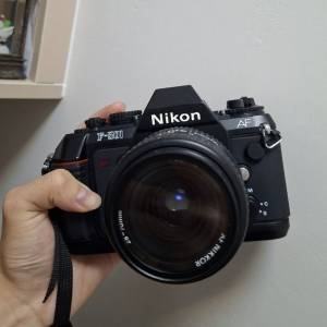 Nikon F501 菲林相機連鏡頭