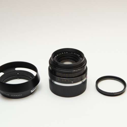 Leica summicron 35 f/2 6 elements 連 Leica filter + hood
