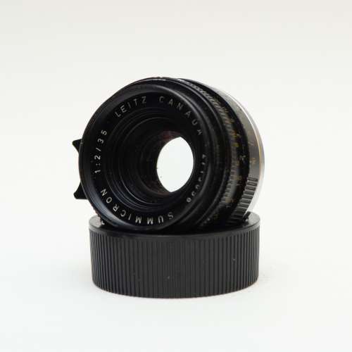 Leica summicron 35 f/2 6 elements 連 Leica filter + hood