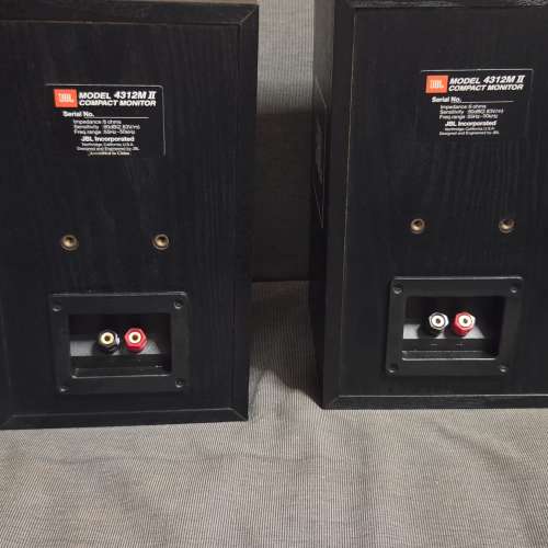 JBL 4312M2 compact monitor 一對