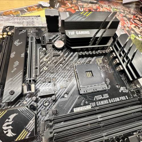 ASUS TUF GAMING B450M PRO S主機板